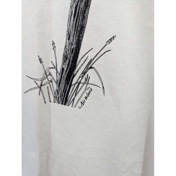 Vintage Air Waves Mail Pouch Tobacco US Mail Graphic Tee Shirt, XL, Made in USA - Picture 3 of 8